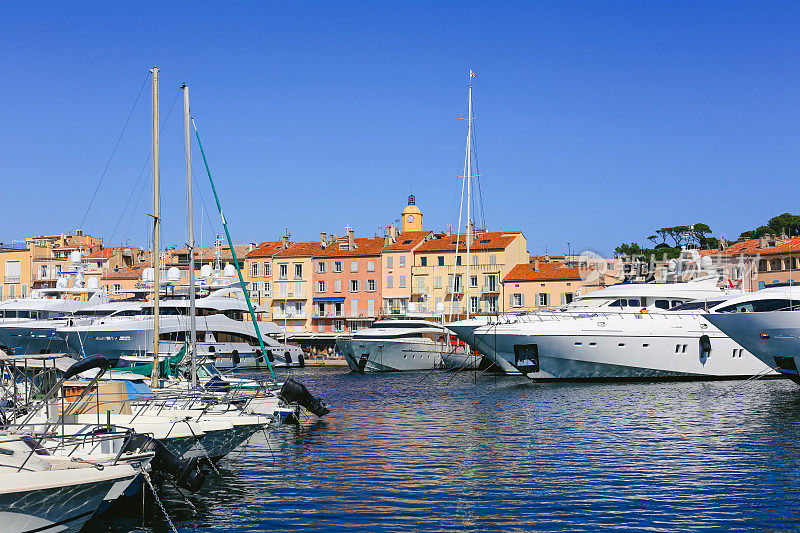 圣特罗佩游艇港2018,Côte d’azur，法国